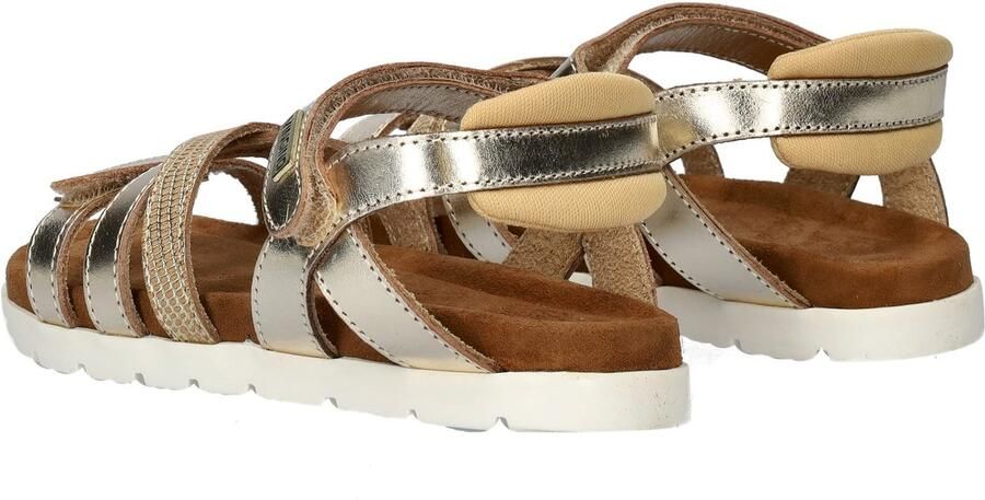 VINGINO Florence leren sandalen goud metallic Meisjes Leer Meerkleurig 29 - Foto 5