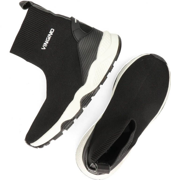 VINGINO Gino sock sneakers zwart Jongens Textiel 31 - Foto 5