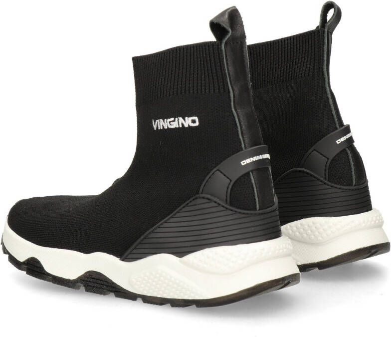 VINGINO Gino sock sneakers zwart Jongens Textiel 31 - Foto 6
