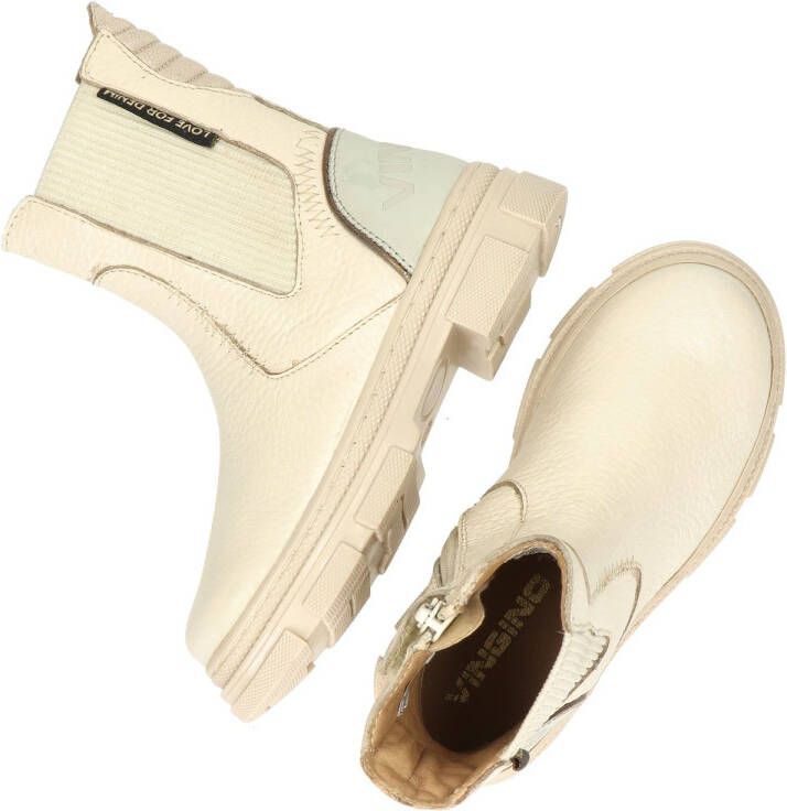 Vingino Jodie Chelsea boots Enkellaarsjes Meisjes Beige - Foto 8