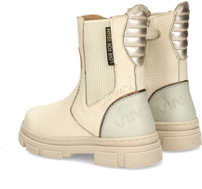 Vingino Jodie Chelsea boots Enkellaarsjes Meisjes Beige - Foto 6