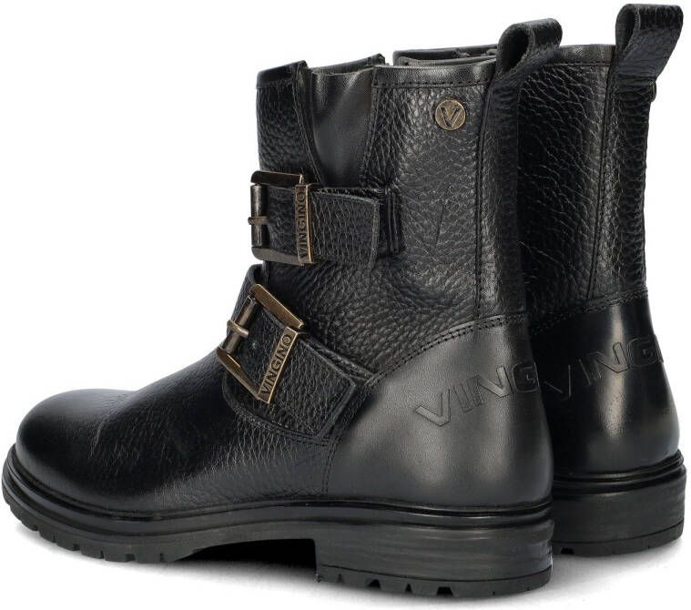 Vingino Zetta meisjes biker boot Zwart - Foto 3