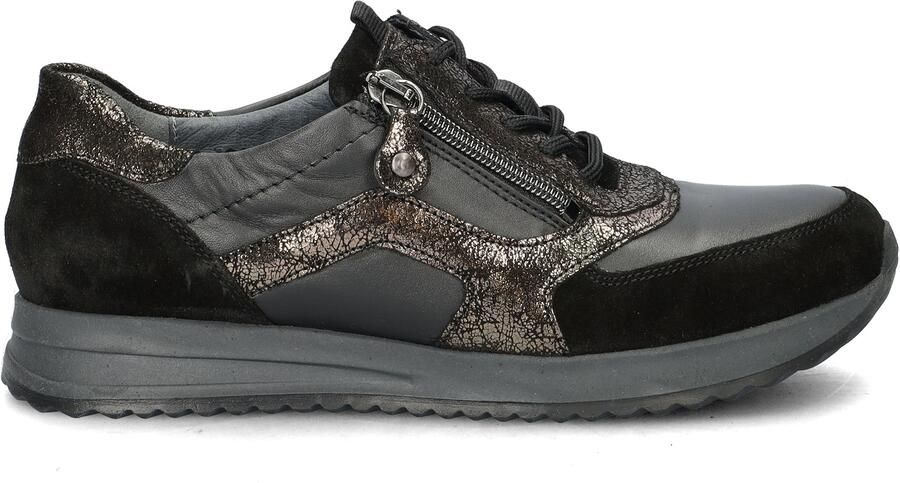 Waldläufer H-Vicky dames sneaker Zwart multi + - Foto 3