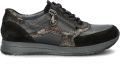 Waldläufer H-Vicky dames sneaker Zwart multi + - Zwart