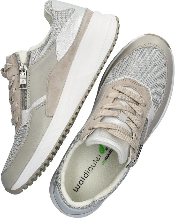 Waldläufer Plateausneakers H-MARA lage schoen vrijetijdsschoen veterschoen in comfortwijdte h - Foto 10