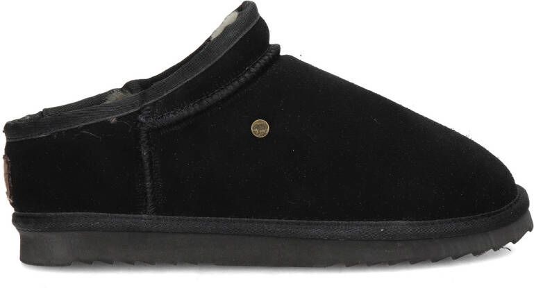 Warmbat Australia suède pantoffels zwart - Foto 2
