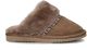 Warmbat Australia Flurry Tope dames pantoffel Taupe - Bruin