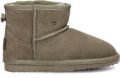 Warmbat Australia Wallaby gevoerde suède enkelboots kaki Groen Suede 33 - Groen