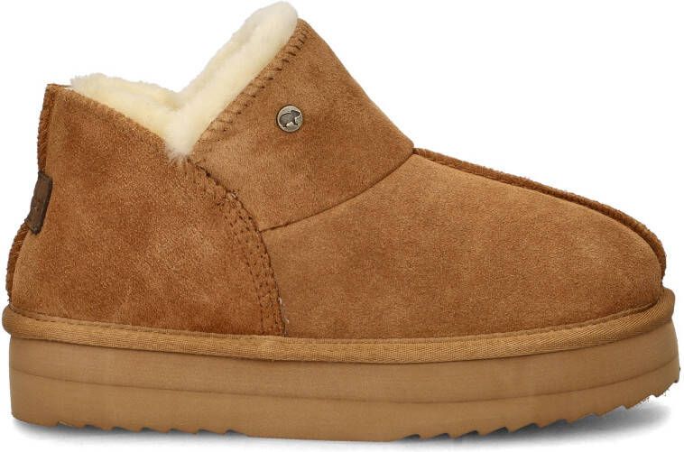 Warmbat Australia Warmbat Willow Plateau dames gevoerde boot Cognac