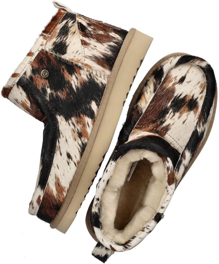 Warmbat Barunga boot Print Hairy Cow Dames Laarzen Zwart - Foto 10