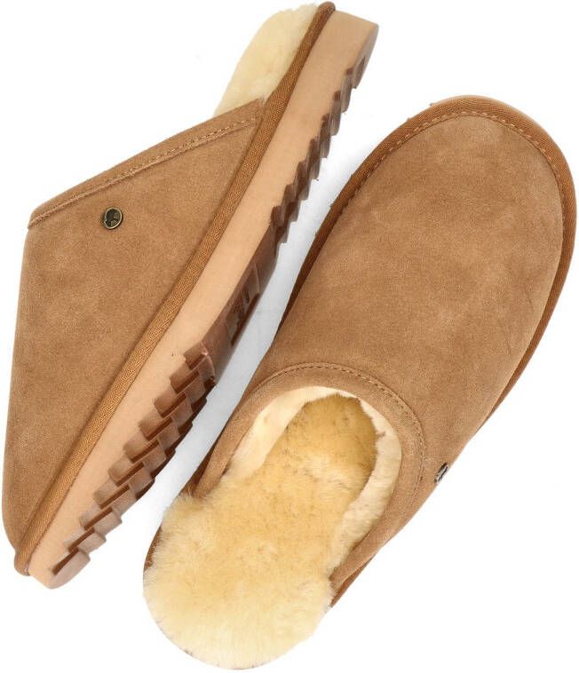 WARMBAT Pantoffels Heren Classic Unisex Maat: 43 Materiaal: Suède Kleur: Camel - Foto 12