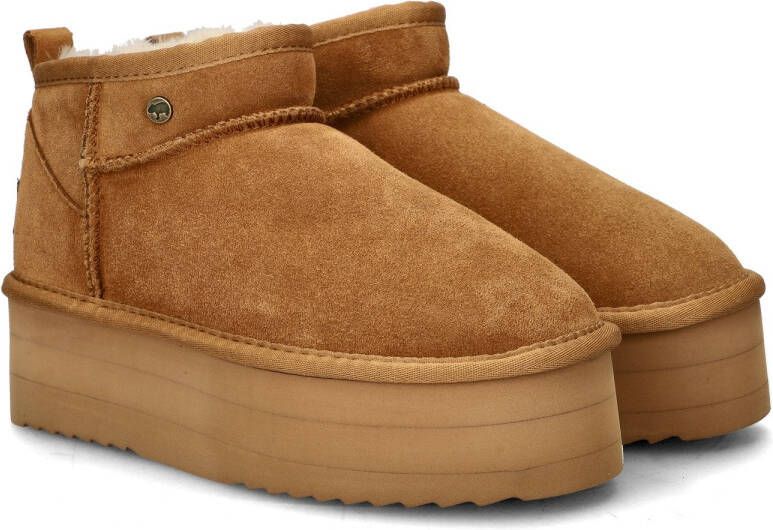 Warmbat Australia Durack Triple suède enkelboots cognac - Foto 3