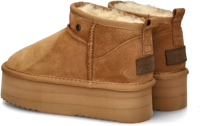 Warmbat Australia Durack Triple suède enkelboots cognac - Foto 2