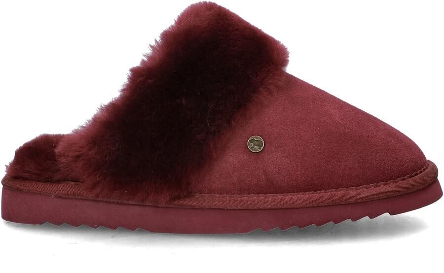 Warmbat Pantoffels Flurry FLS321067 Port Rood