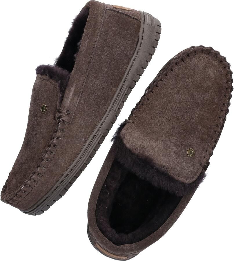 Warmbat Pantoffels Grizzly GRZ441065 Choco Donker Bruin - Foto 3