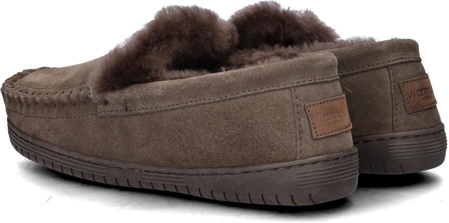 Warmbat Australia Grizzly heren pantoffel Bruin multi - Foto 6