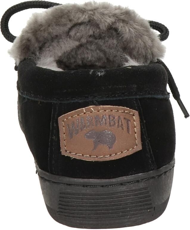 Warmbat Australia Koala suède pantoffels zwart - Foto 3