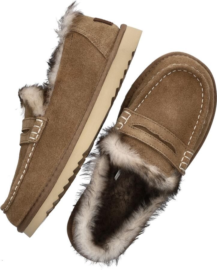Warmbat Mildura suede TW Mud Sand Dames Loafers Beige - Foto 3