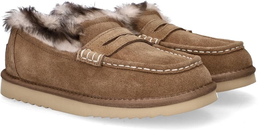 Warmbat Mildura suede TW Mud Sand Dames Loafers Beige - Foto 5