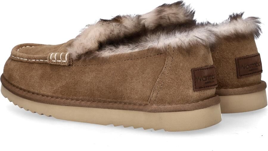 Warmbat Mildura suede TW Mud Sand Dames Loafers Beige - Foto 4
