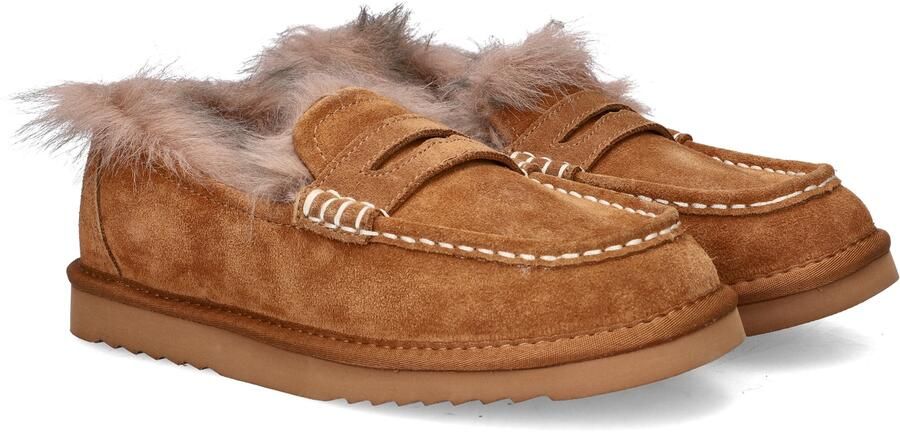 Warmbat Mildura suede TW Cognac Dames Loafers Cognac - Foto 5