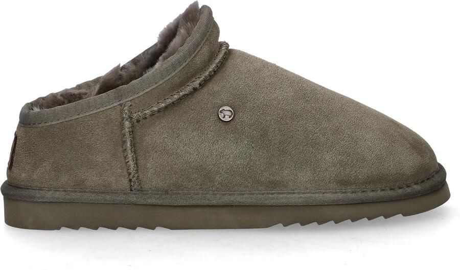 Warmbat Pantoffels Conner CNR421032 Moss Groen