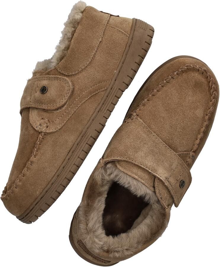Warmbat Australia suède pantoffels taupe - Foto 4