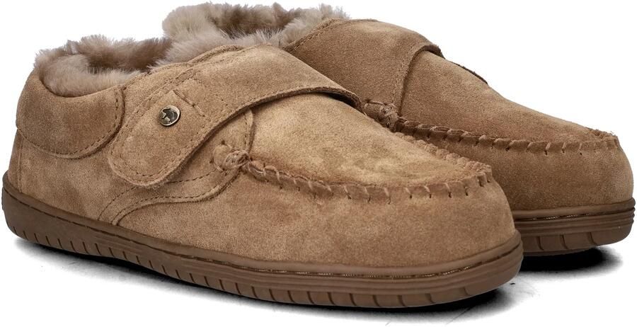 Warmbat Australia suède pantoffels taupe - Foto 5