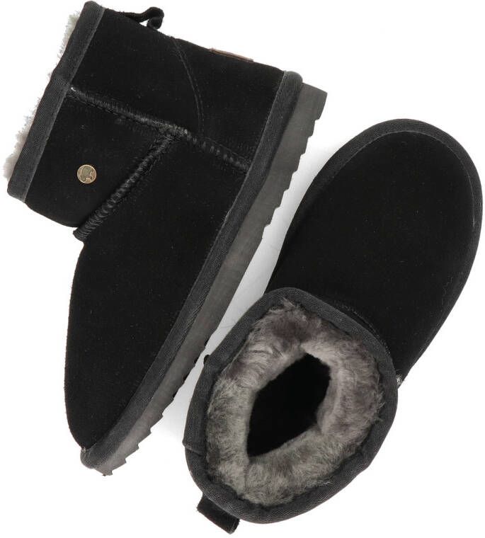 Warmbat Australia Wallaby gevoerde suède enkelboots zwart Suede 35 - Foto 7