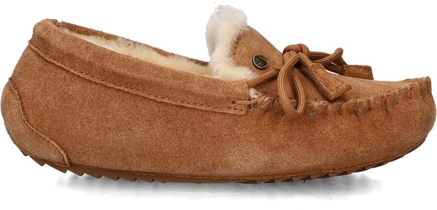 Warmbat Warenda Vrouwen Sloffen Cognac