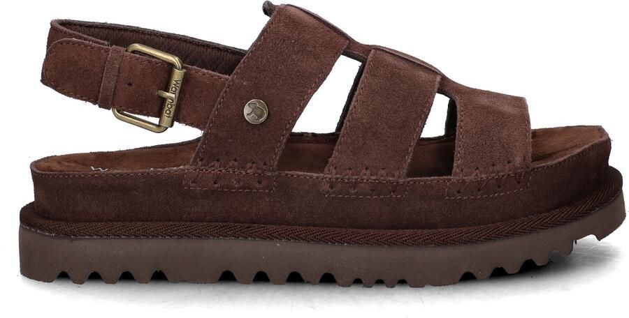 Warmbat Wenlock Sandalen Dames Bruin - Foto 2