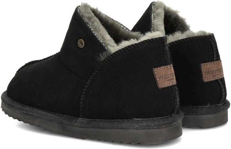 Warmbat Australia Willow suède pantoffels zwart kids Jongens Meisjes Suede 33 - Foto 14