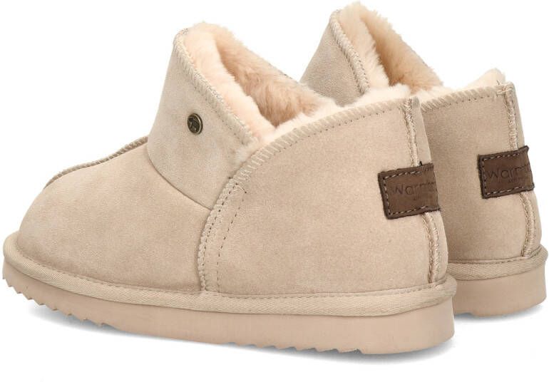 WARMBAT Pantoffels Dames Willow Maat: 37 Materiaal: Suède Kleur: Beige - Foto 7