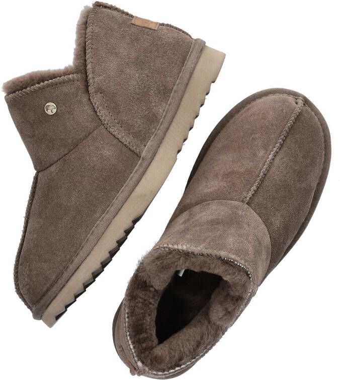 WARMBAT Pantoffels Dames Willow Maat: 40 Materiaal: Suède Kleur: Taupe - Foto 3