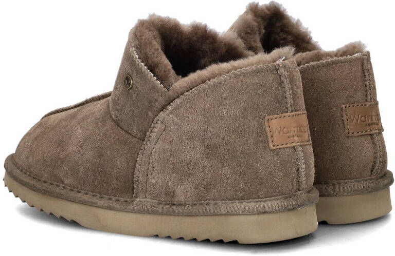 WARMBAT Pantoffels Dames Willow Maat: 40 Materiaal: Suède Kleur: Taupe - Foto 4