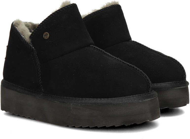 Warmbat Australia Warmbat Willow Plateau dames gevoerde boot Zwart - Foto 4