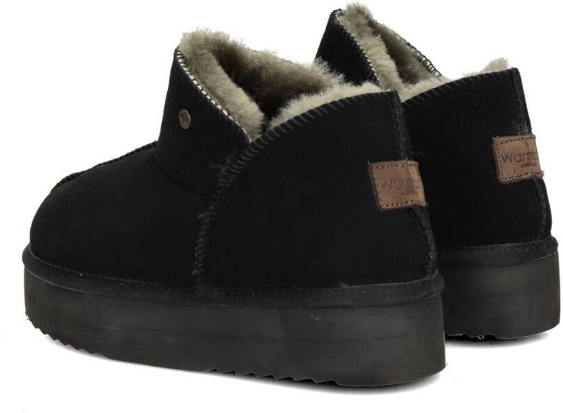 Warmbat Australia Warmbat Willow Plateau dames gevoerde boot Zwart - Foto 3