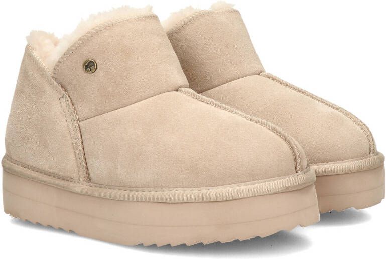 Warmbat Australia Warmbat Willow Plateau dames gevoerde boot Beige - Foto 4