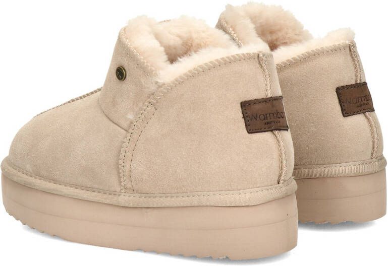 Warmbat Australia Warmbat Willow Plateau dames gevoerde boot Beige - Foto 3