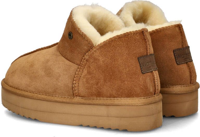 Warmbat Australia Warmbat Willow Plateau dames gevoerde boot Cognac - Foto 3