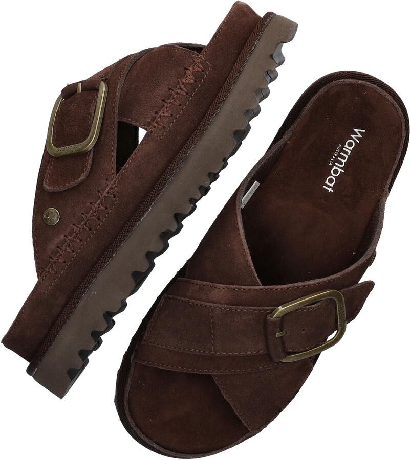Warmbat Wondai Suede Instappers Dames - Foto 9