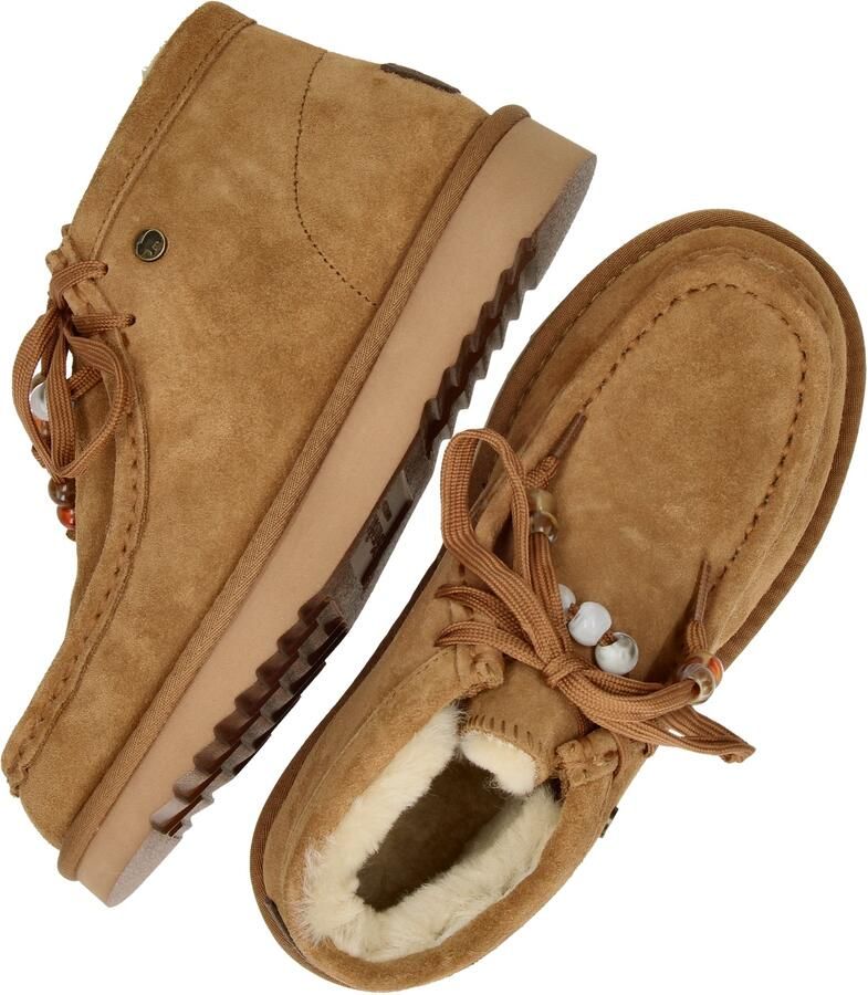Warmbat Yeppoon Suede boot beads Dames Laarzen Cognac - Foto 8
