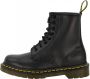 Dr Martens Dr. Martens 1460 PASCAL BLACK VIRGINIA Volwassenen VeterlaarzenHalf hoge schoenen Kleur Zwart - Thumbnail 9
