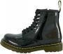 Dr. Martens 1460 Patent Kleuter Tiener leren veterboots zwart Meisjes Leer 30 - Thumbnail 4