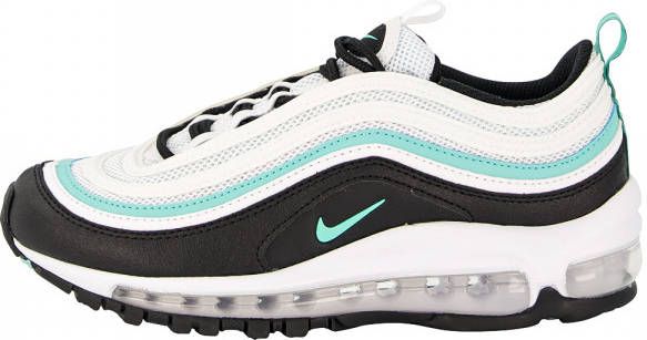 Nike Air Max 97 GS sneakers wit/lichtblauw/zwart - Schoenen.nl