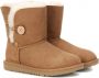 UGG BAILEY BUTTON II W Volwassenen Gevoerde laarzen Kleur Cognac - Thumbnail 2