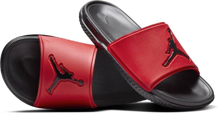 Jordan Jumpman Slide Heren Slippers en Sandalen Rood Maat: 42.5 Plastic Foot Locker