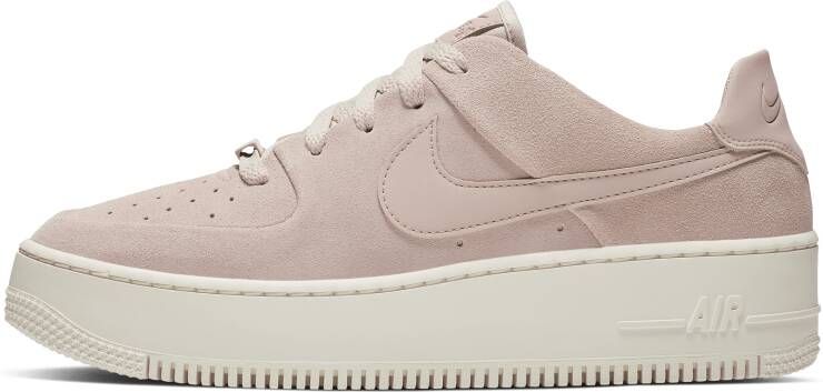 Nike Air Force 1 Sage Dames Schoenen Beige Leer