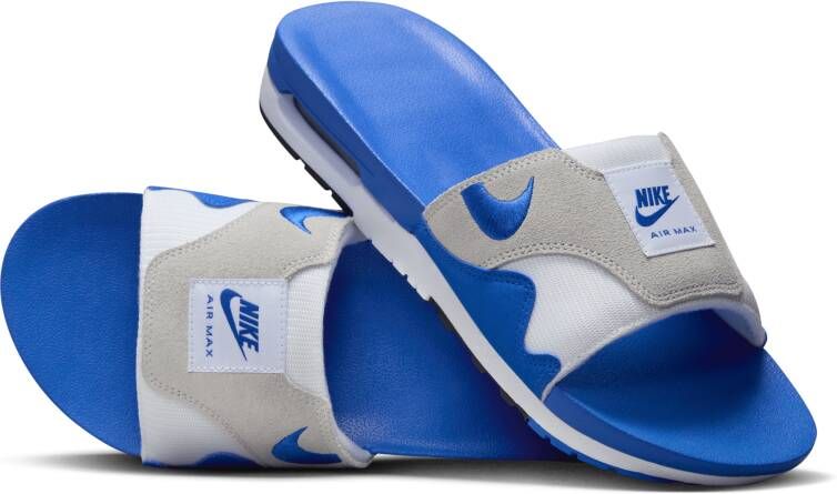 Nike Air Max 1 Slippers voor heren Wit
