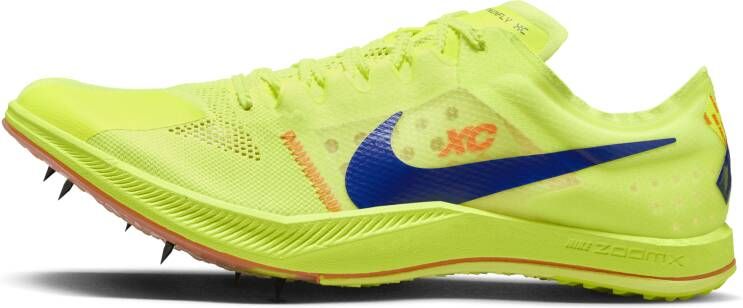 Nike ZoomX Dragonfly XC spikes voor veldlopen Geel